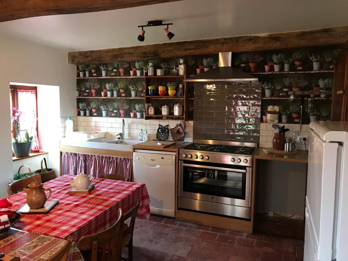 OyeGite Le Mur Magnifique Longere Au Bourgogne-Du-Sud别墅 外观 照片